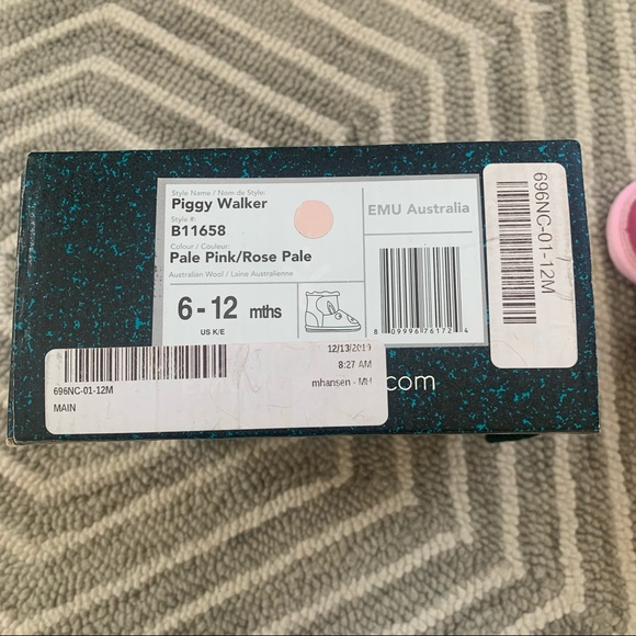 EMU Australia NIB Wool Piggy Boots, size 6-12m - Picture 9 of 10